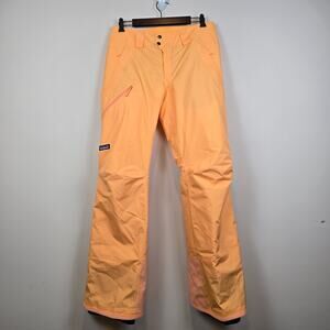 Patagonia Womens Size S Insulated Powder Town Pants Vivid Apricot 31185